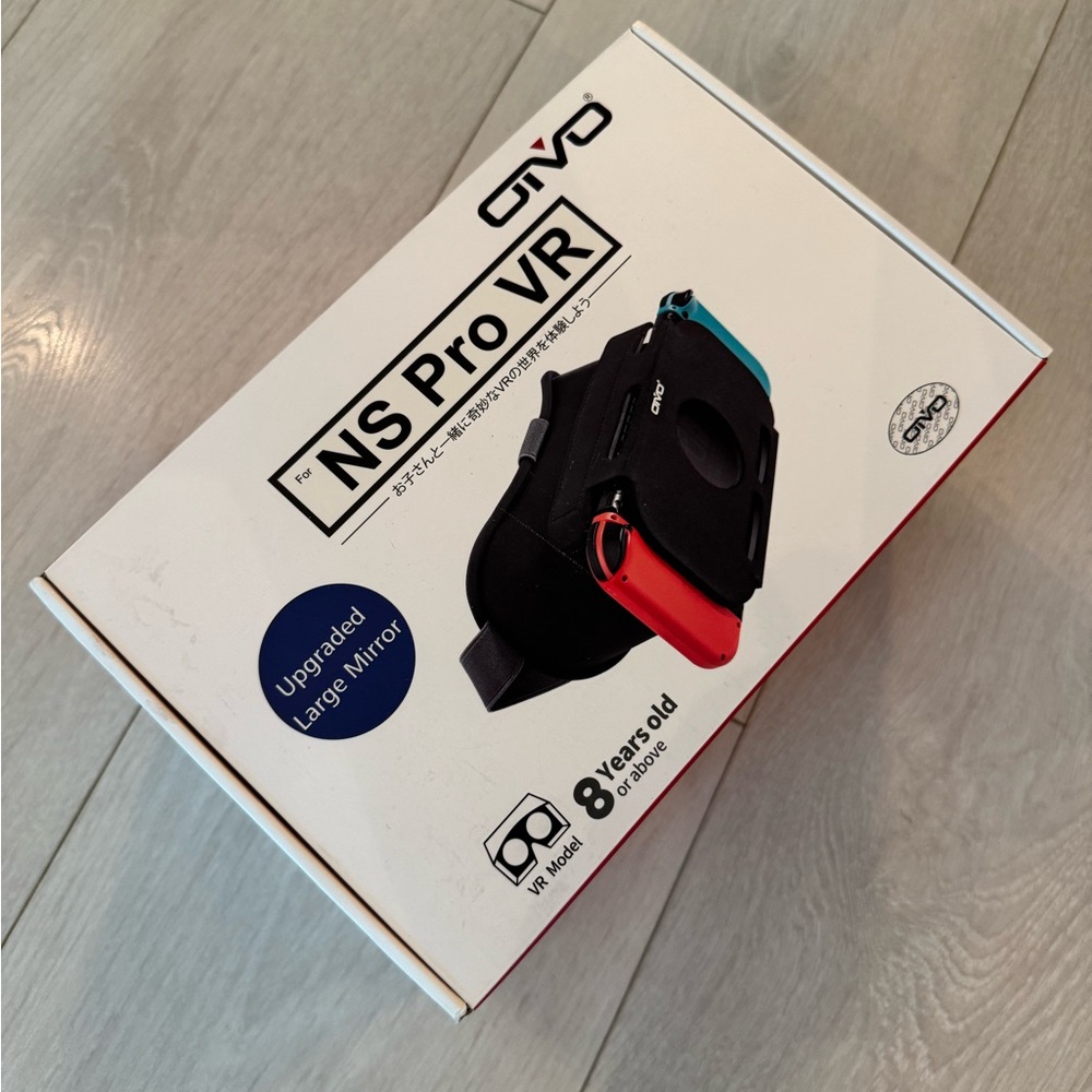 OIVO NS Pro VR Headset with Red and Blue Accents